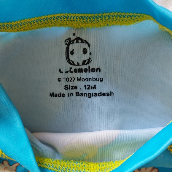 CoComelon Rashguard and Swim Trunk Set - Picture 4 of 16